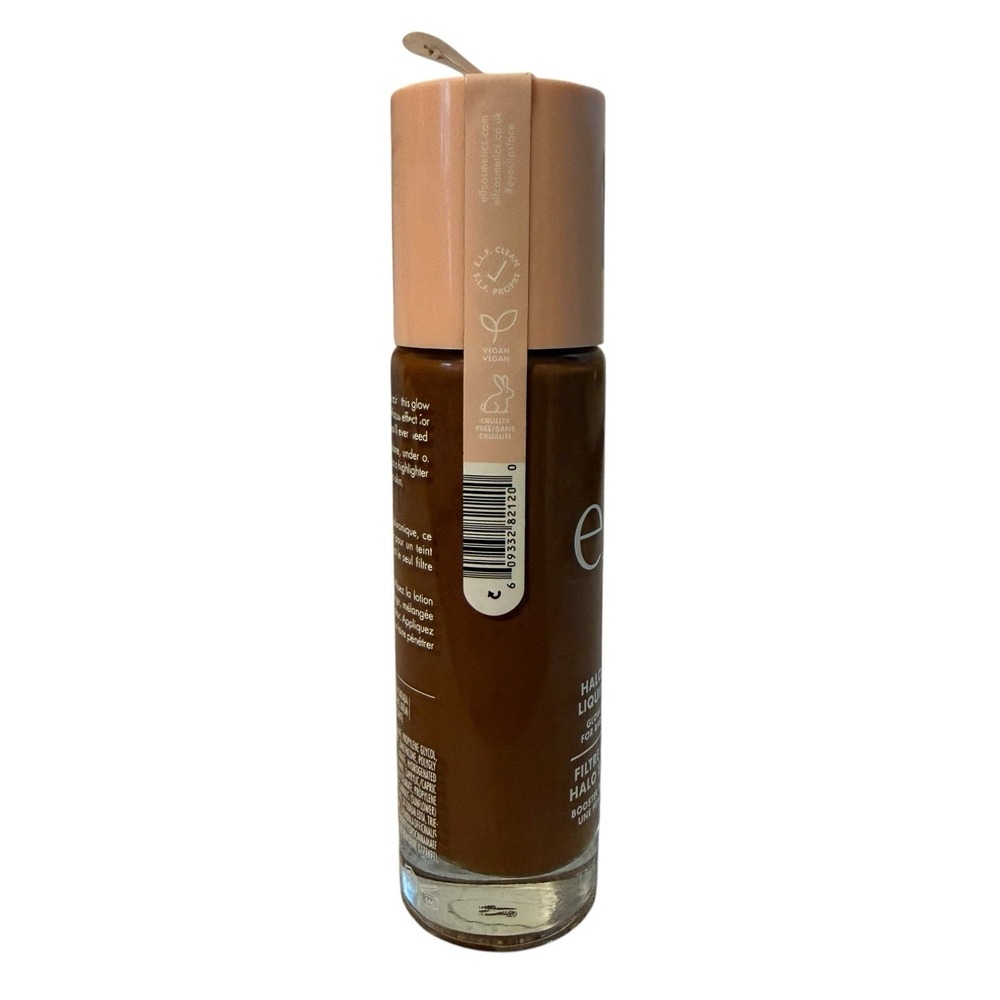 E.l.f. Halo Glow Liquid Filter Foundation Shade 8 Rich 1.06 Fl Oz - Picture 6 of 8